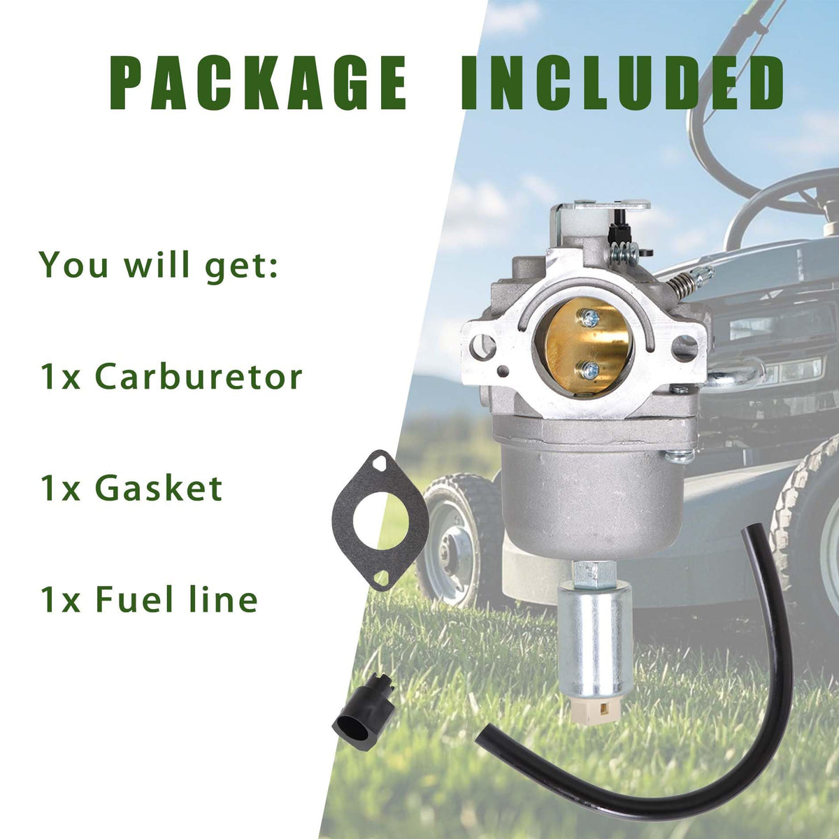 GENRICS carburetor installation guide, illustration for simple swap