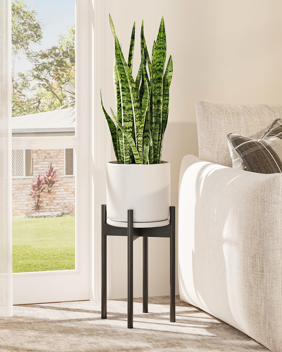 GENTINGBRO bamboo plant stand indoor adds natural warmth to any room.