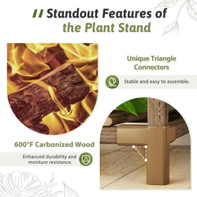GENTINGBRO hanging planter design enhances vertical displays with trailing plant potential.