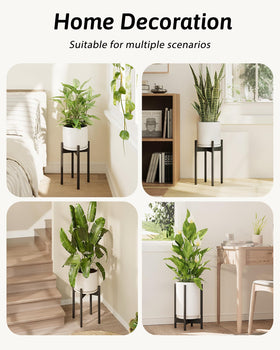 GENTINGBRO accommodates 8-12 inch pots for versatile display.