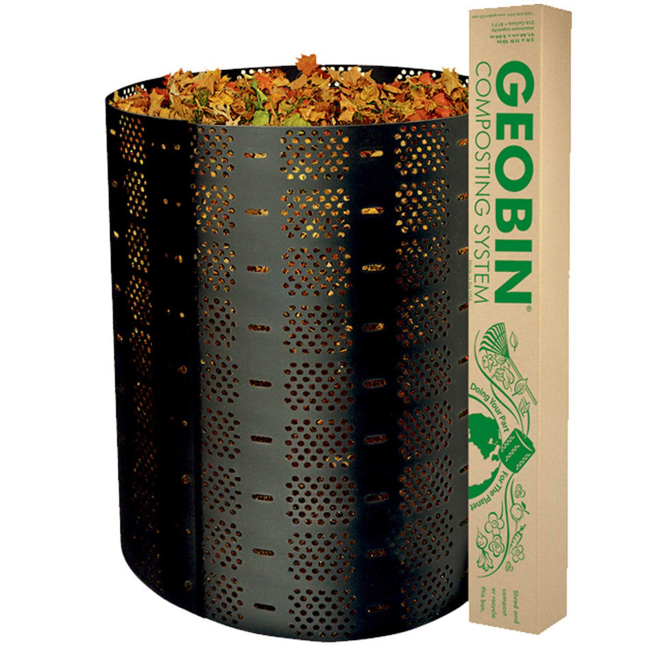 GEOBIN Geobin compost bin front view showing easy-access design for daily waste.