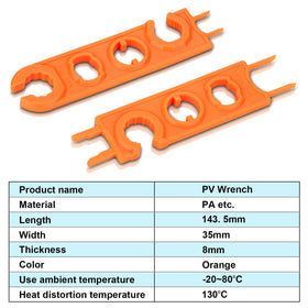Geosiry solar connectors set ready for harsh outdoor/marine environments.
