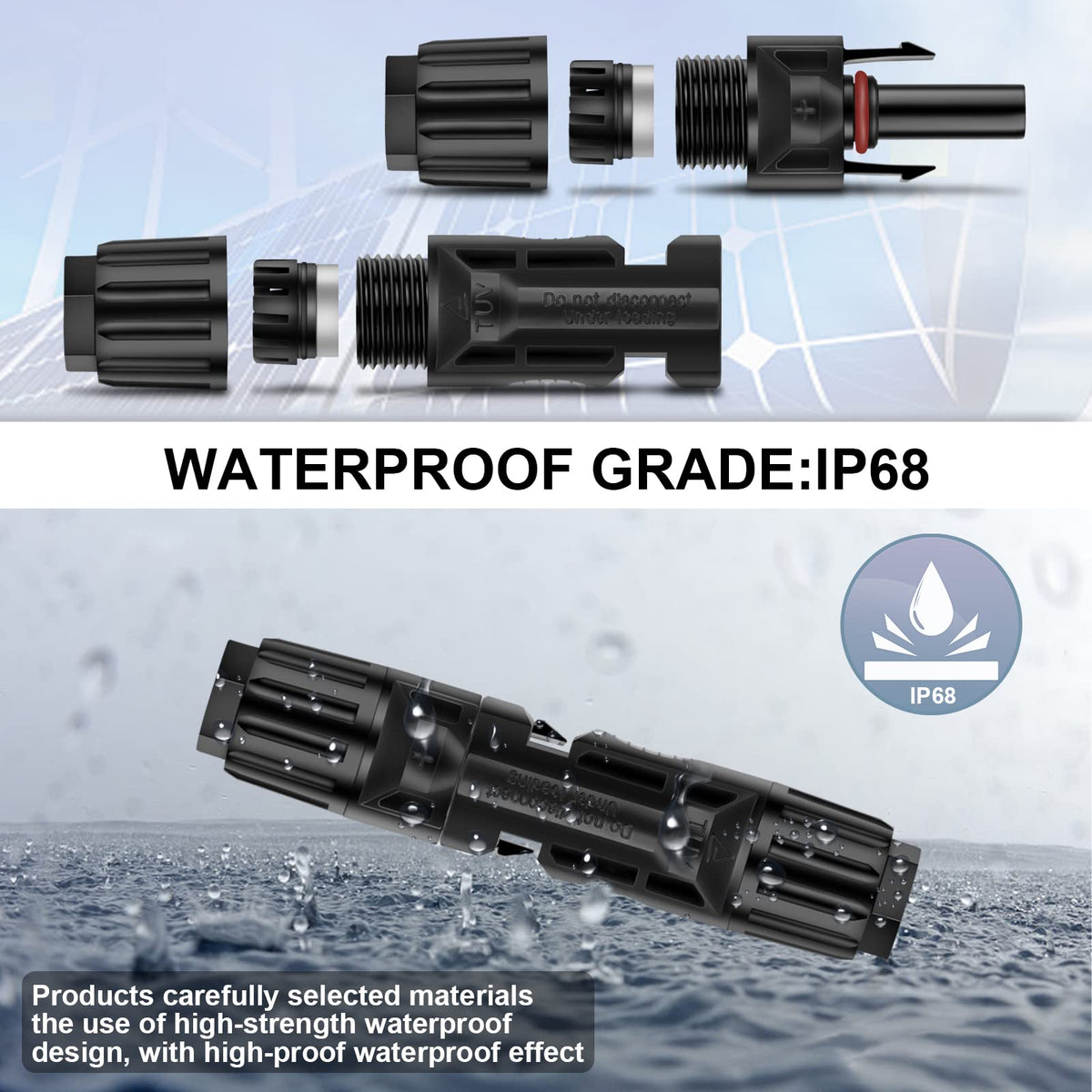 Geosiry PPO+PA construction showing UV resistance for outdoor use.
