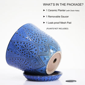 Gepege gift-ready plant pot ideal for birthdays or housewarmings.