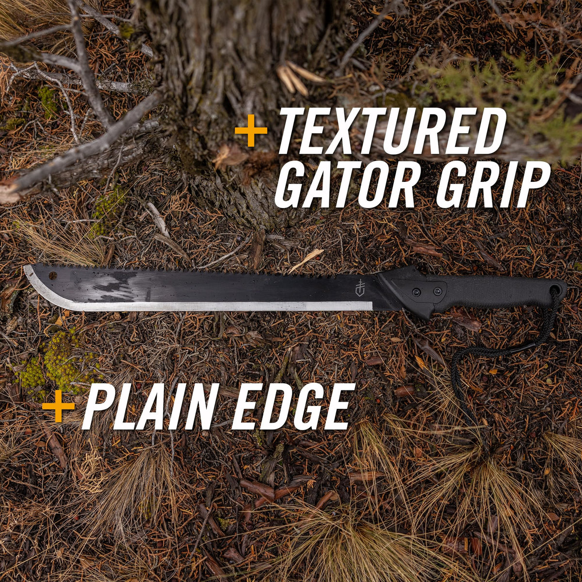 Gerber Gator Machete nylon sheath protects blade during transport