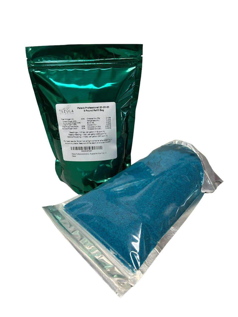GERGO Peters Professional 20-20-20 fertilizer bag for versatile plant feeding