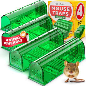 GEROSSI humane trap front view for quick, safe indoor catch and release.