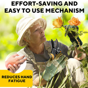 GEROSSI safety lock allows one-handed operation and safe storage.