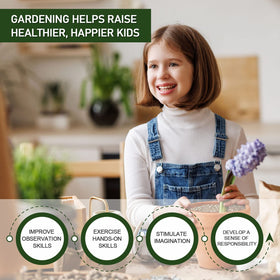Gerta vermiculite boosts soil structure, making flowering plants more resilient.