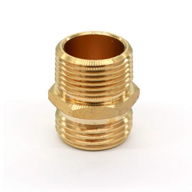 GESHATEN brass garden hose connector for versatile irrigation tasks