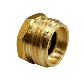 Geshaten garden hose connector installation example demonstrating secure fit.