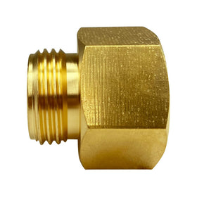 GESHATEN pack of 2 connectors for versatile hose-to-pipe conversions in gardens.
