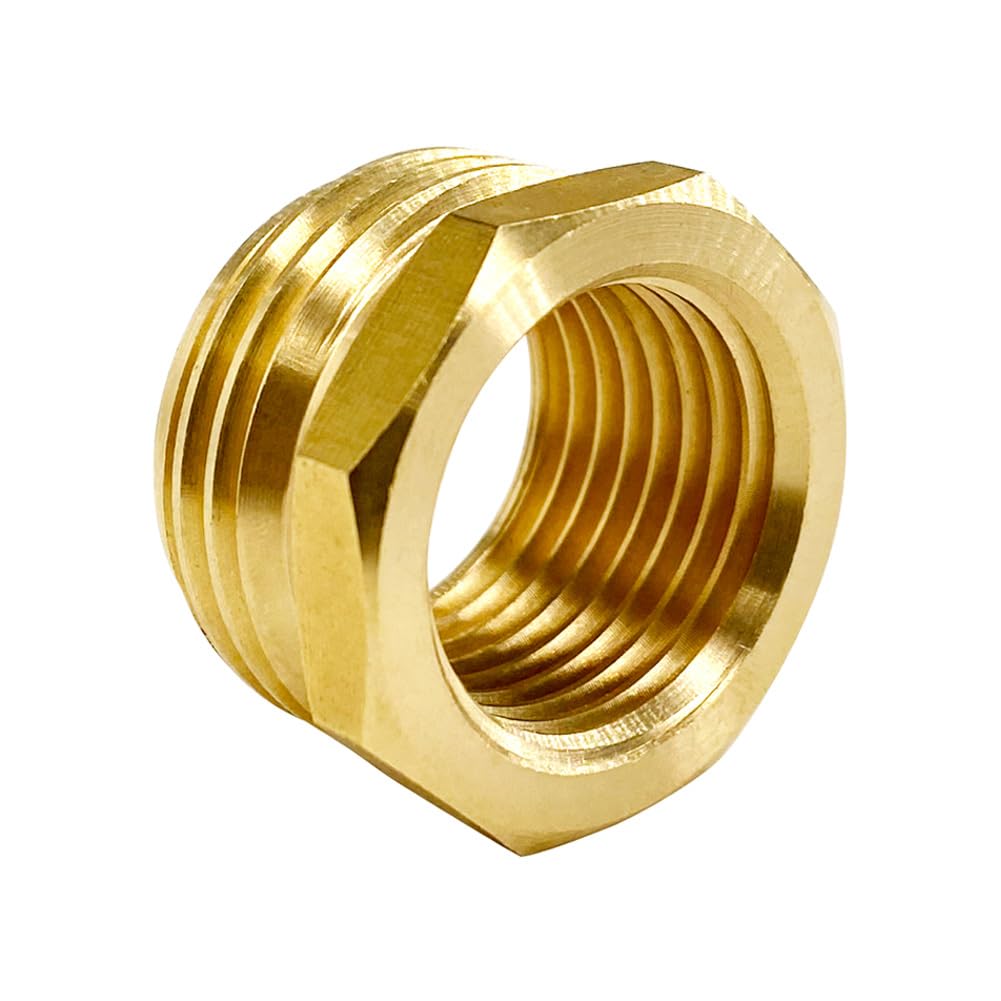 GESHATEN solid brass construction resists rust for durability