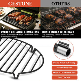 Gestone roasting rack nonstick coating for easy release