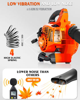 Getell lightweight design with anti-vibration handles reduces fatigue during long sessions.