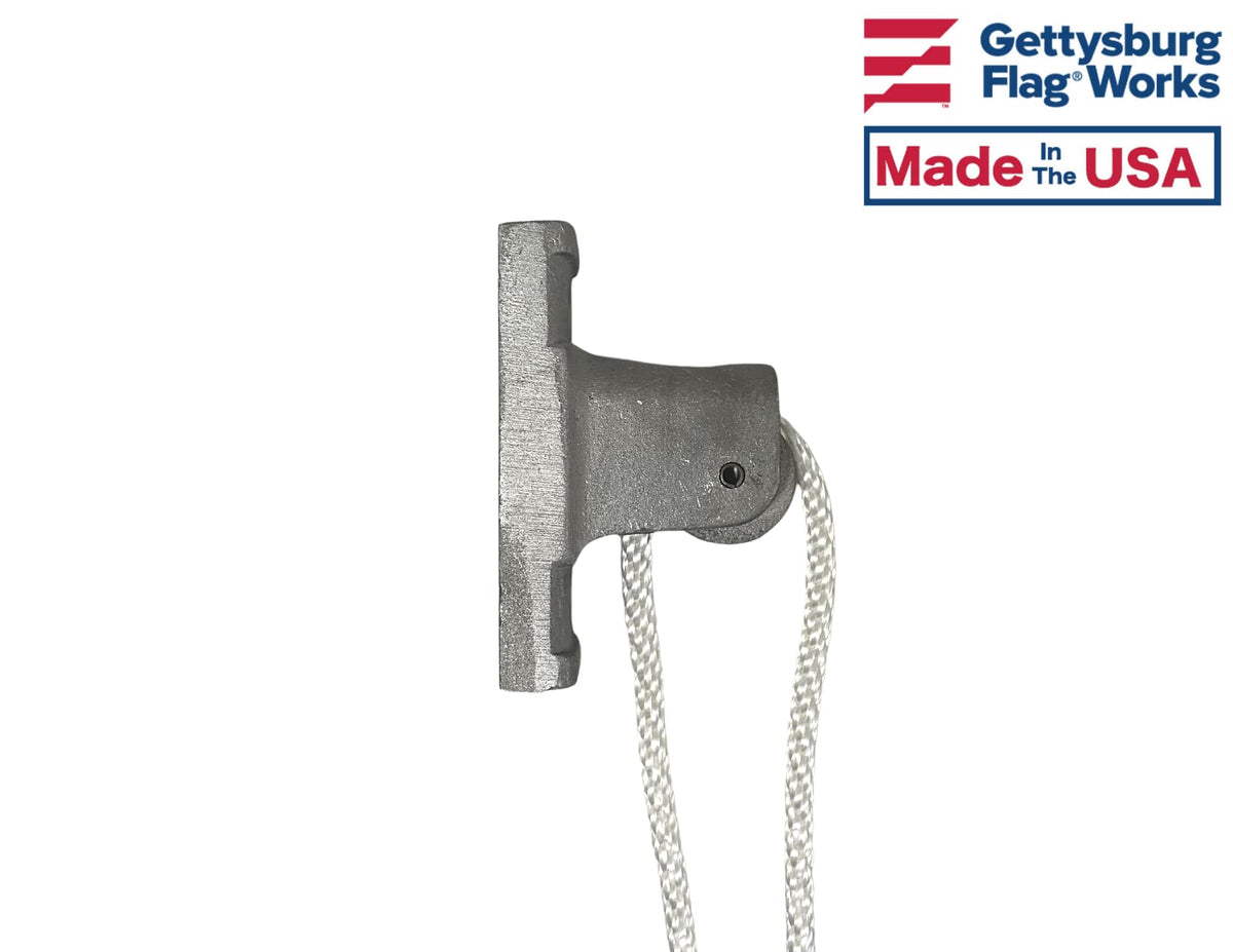 Gettysburg Flag Works made-in-USA pulley for secure flag display and durable outdoor use