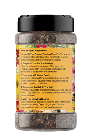 GevaGrow 80,000 seeds bulk pack supports planting in pots and outdoor gardens.