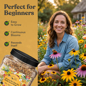 GevaGrow annual-perennial flower bloom cycle in the garden