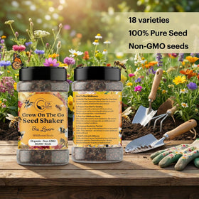 GevaGrow wildflower mix includes 12 varieties for continuous color.