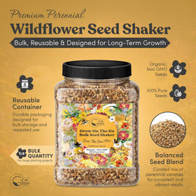 GevaGrow wildflowers mix sowing-ready seeds ideal for small patios
