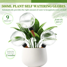 GEWOSI 9-pack neatly arranged as decorative yet functional plant care tools.