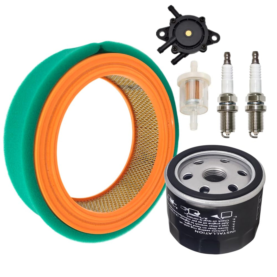Gewxgzo air filter package helps protect engine performance and extend mower life.