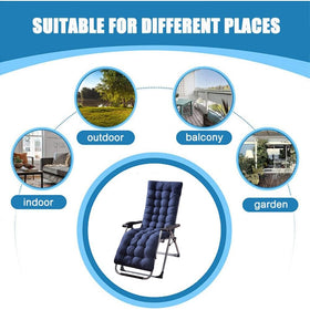 Gfgift navy outdoor cushion is easy to spot clean and care for.
