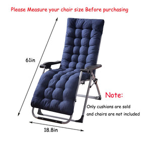 Gfgift thick padded swing bench cushion adds plush support outdoors.