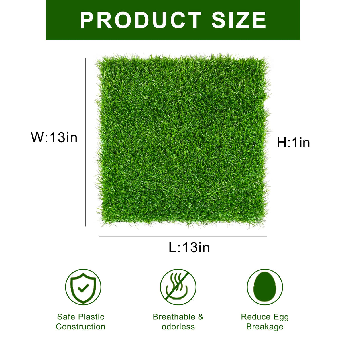 GFZYHEBEI nesting pad doubles as decorative micro landscape accent for enclosures.