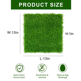 GFZYHEBEI nesting pad doubles as decorative micro landscape accent for enclosures.