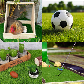 GFZYHEBEI nesting pad used in rabbit hutch shows versatile, reusable bedding option.
