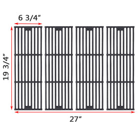 GGC cast iron grill grates emphasize heat retention for even searing