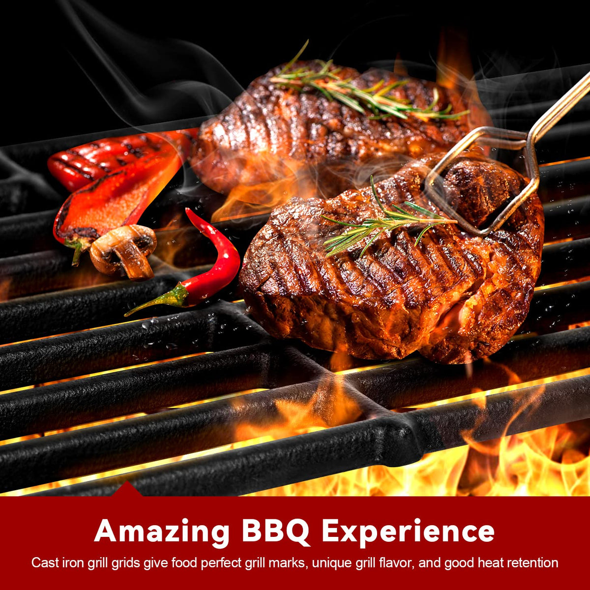 GGC grill grates dimensions 19.75 by 6.75 inches for precise fit