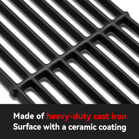 GGC grill grates on a grill for King Griller compatibility, easy replacement