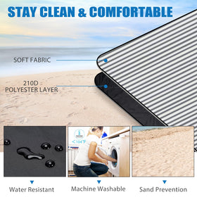 G GOOD GAIN compact tote folds to 12x4x4 inches for travel