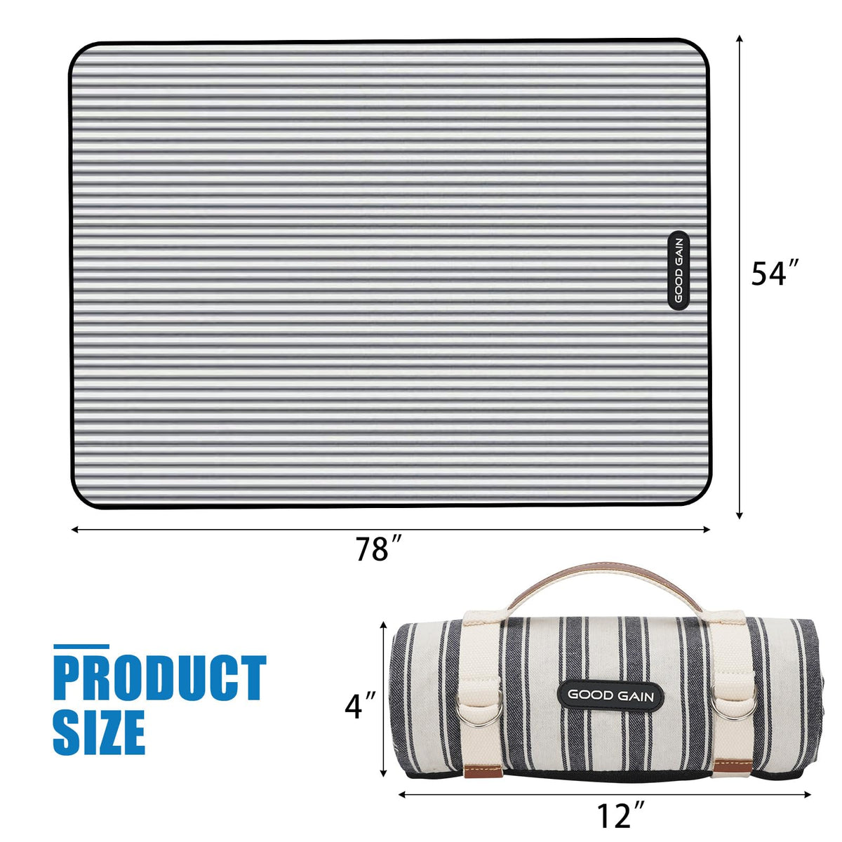 G GOOD GAIN lightweight 1.8 pounds for effortless carrying