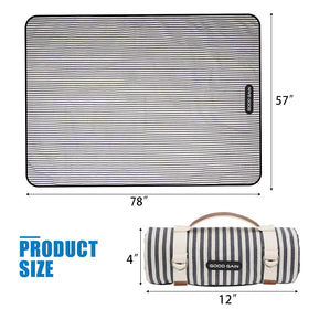 G GOOD GAIN blanket on beach or grass for versatile outdoor use