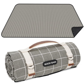 G GOOD GAIN picnic blanket large waterproof on grass provides dry seating