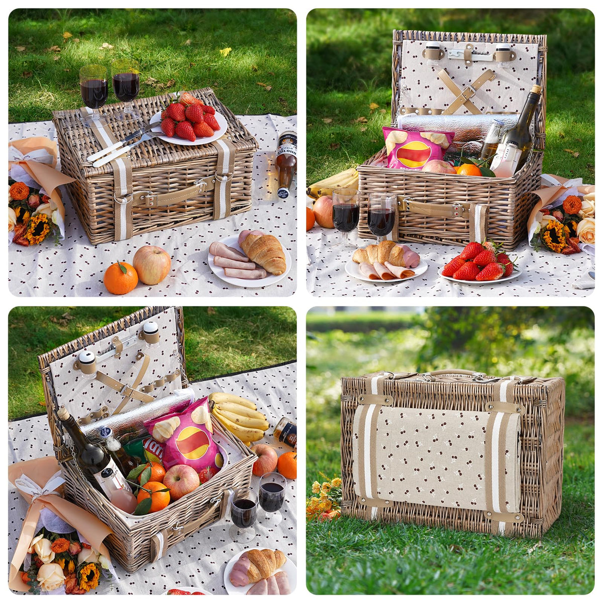 G GOOD GAIN picnic set ideal for camping and birthday outdoor moments.