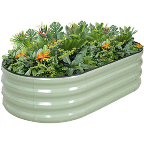 G GOOD GAIN raised bed with folding-edge for safe, easy assembly