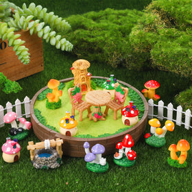 GGSTDDUP arch bridges connect scenes in fairy mini landscapes.