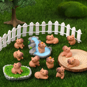 GGSTDDUP capybara figurines style 4, brighten tables and craft projects