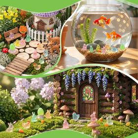 GGSTDDUP durable waterproof mini figures withstand indoor and outdoor use.