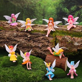 GGSTDDUP fairy figurine doubles as a whimsical cake topper for celebrations