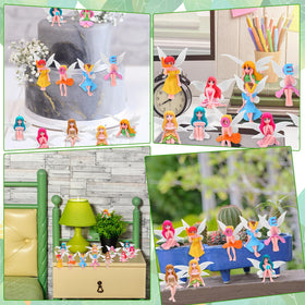 GGSTDDUP fairy figurine features varied designs for versatile terrarium or cake topper displays