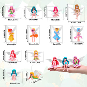 GGSTDDUP fairy figurine set offers multi-use decor ideas for weddings and desks