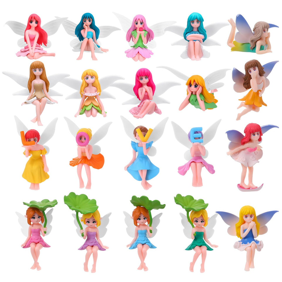 GGSTDDUP fairy figurine with wing detail for vibrant garden decor.