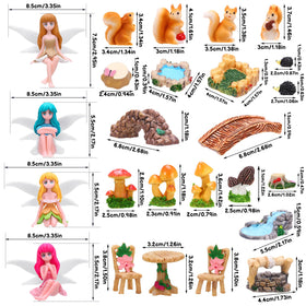 GGSTDDUP 15+ miniature accessories for complete terrarium scenes