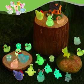 GGSTDDUP luminous mini chicken figurine great for crafts
