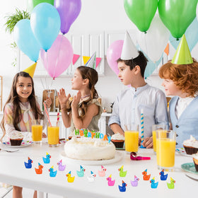 GGSTDDUP party-hat ducks: playful photo props for scenes.